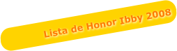 Lista de Honor Ibby 2008